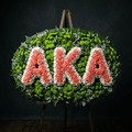 AKA Sorority Floral Tribute | LUXE Macon