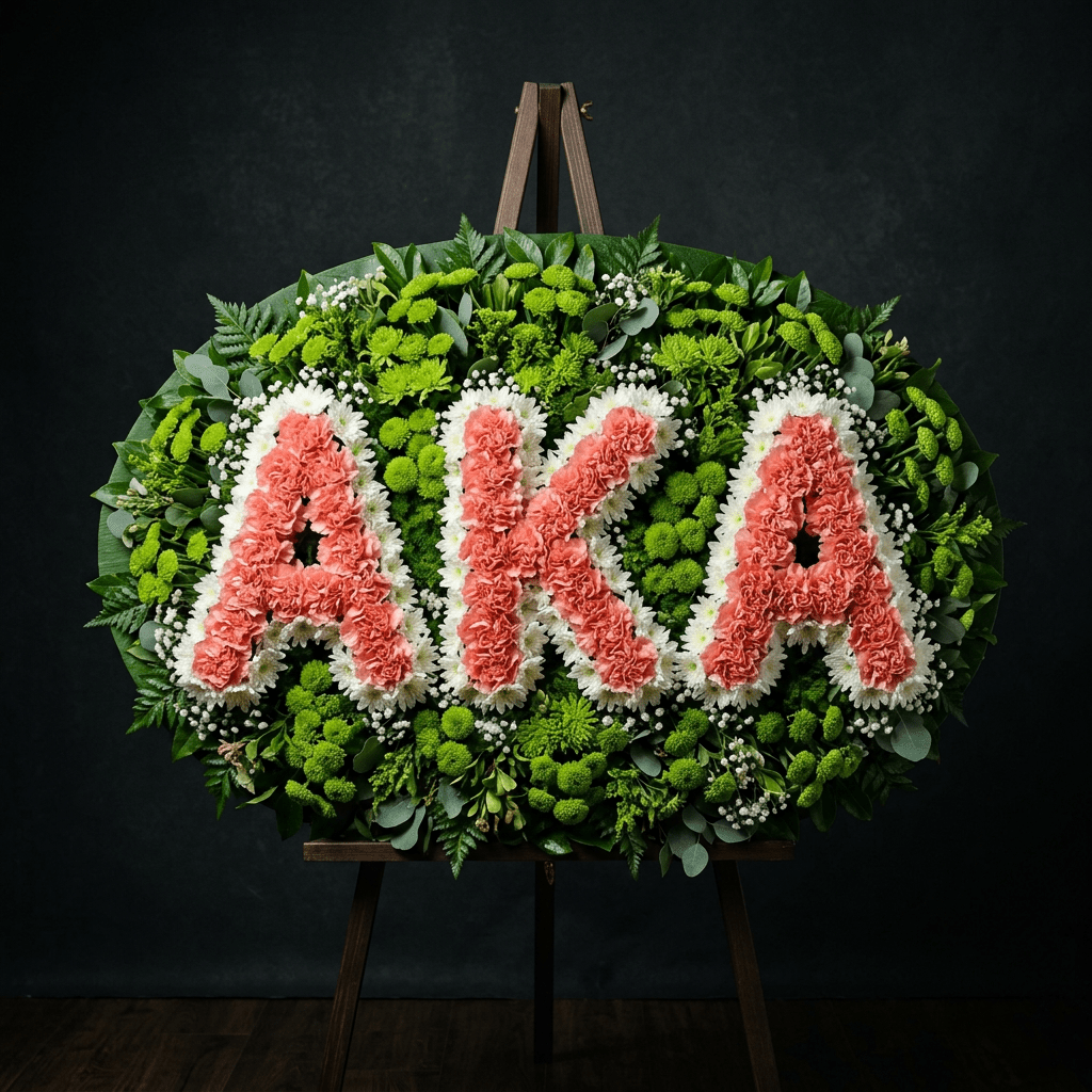 AKA Sorority Floral Tribute | LUXE Macon