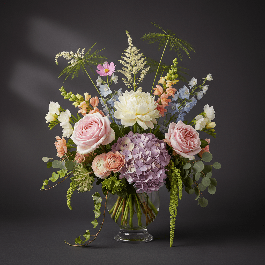 garden whimsy flower arrangement macon ga florist