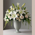 Ivory Lily & Rose Sympathy Urn | LUXE Macon