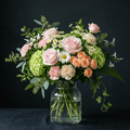 just because bouquet | luxe macon flower arrangement macon ga florist