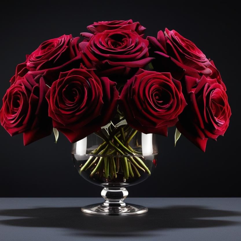 Midnight Ruby Pedestal | LUXE Macon