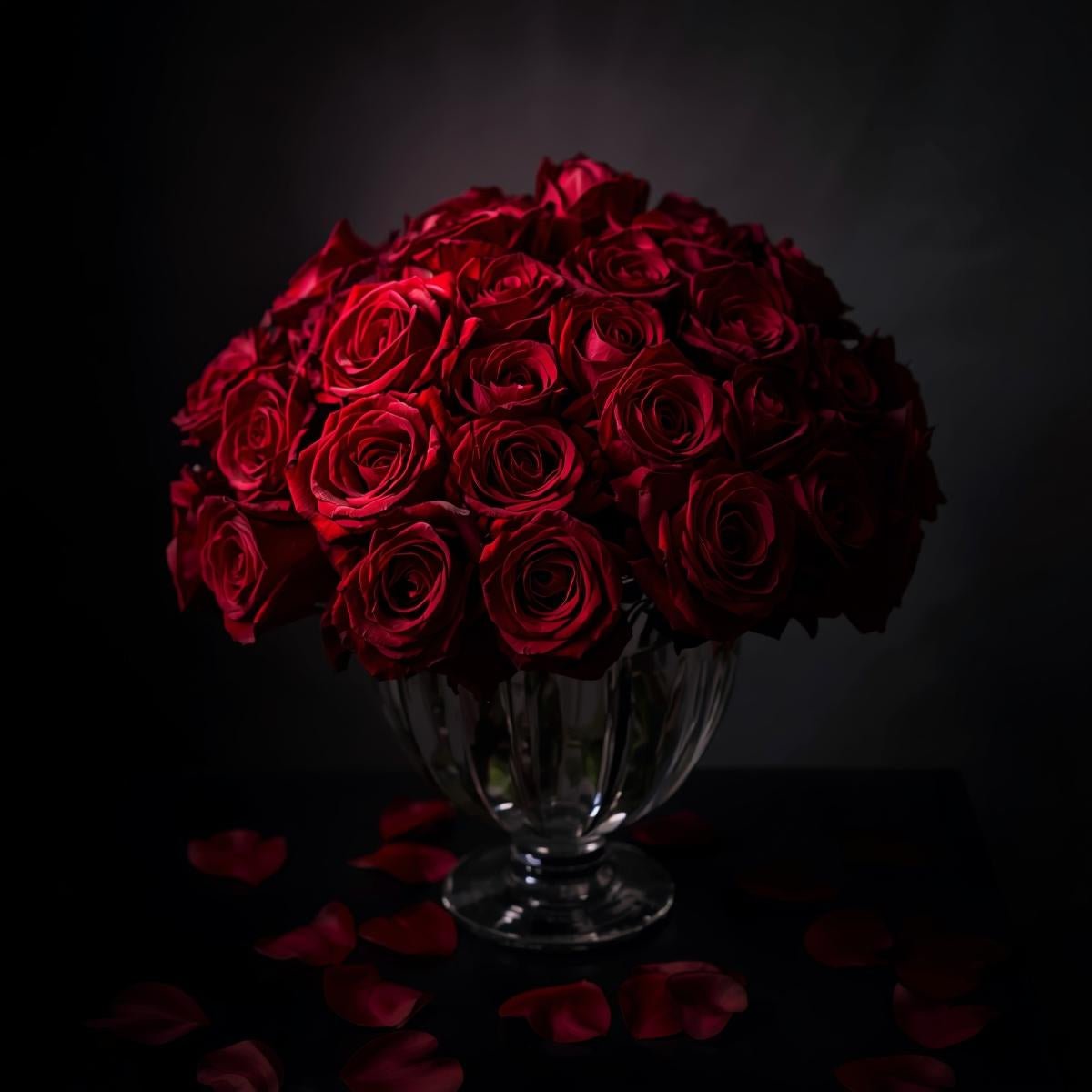 Romantic Red Rose Elegance | LUXE Macon