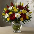 semper fi tribute vase | luxe macon flower arrangement macon ga florist