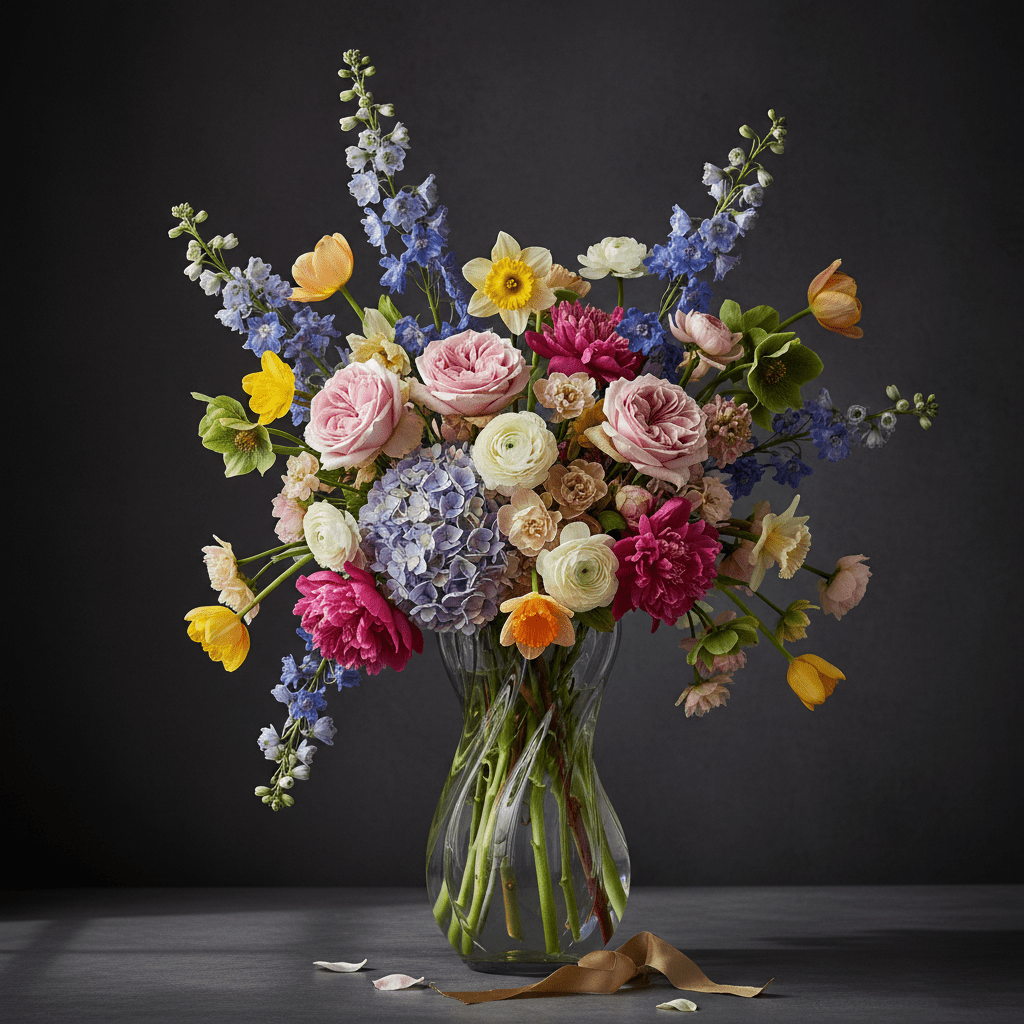 spring jubilee flower arrangement macon ga florist