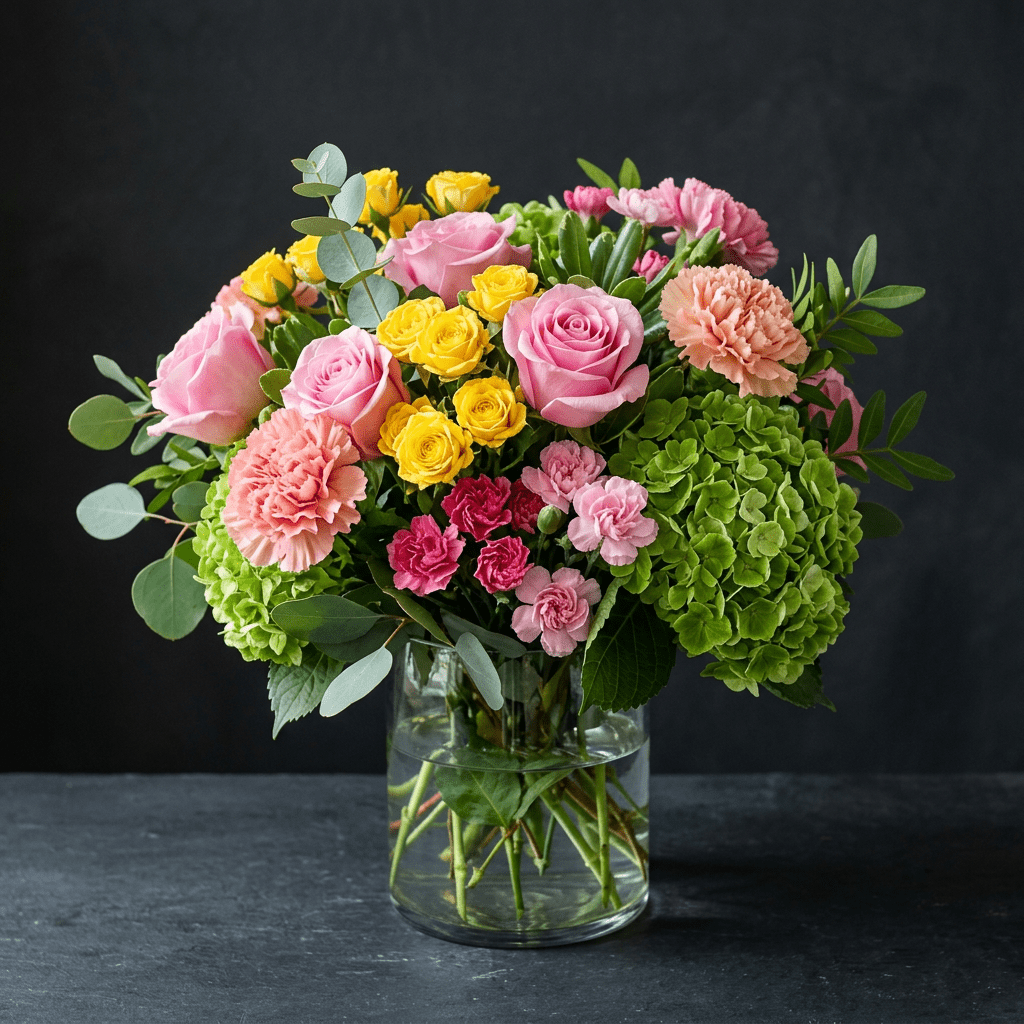 the macon favorite | luxe macon flower arrangement macon ga florist