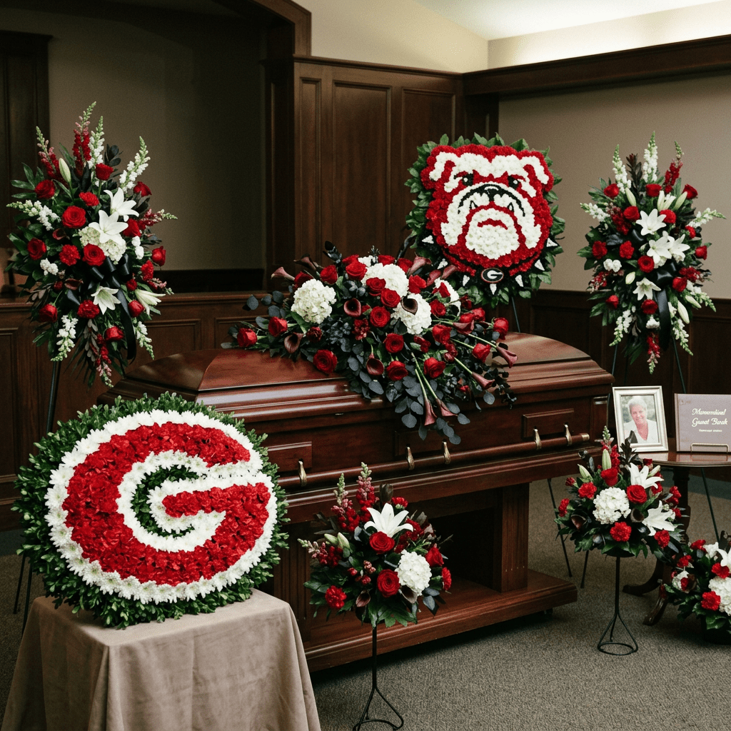 UGA Bulldogs Funeral Tribute Collection | LUXE Macon