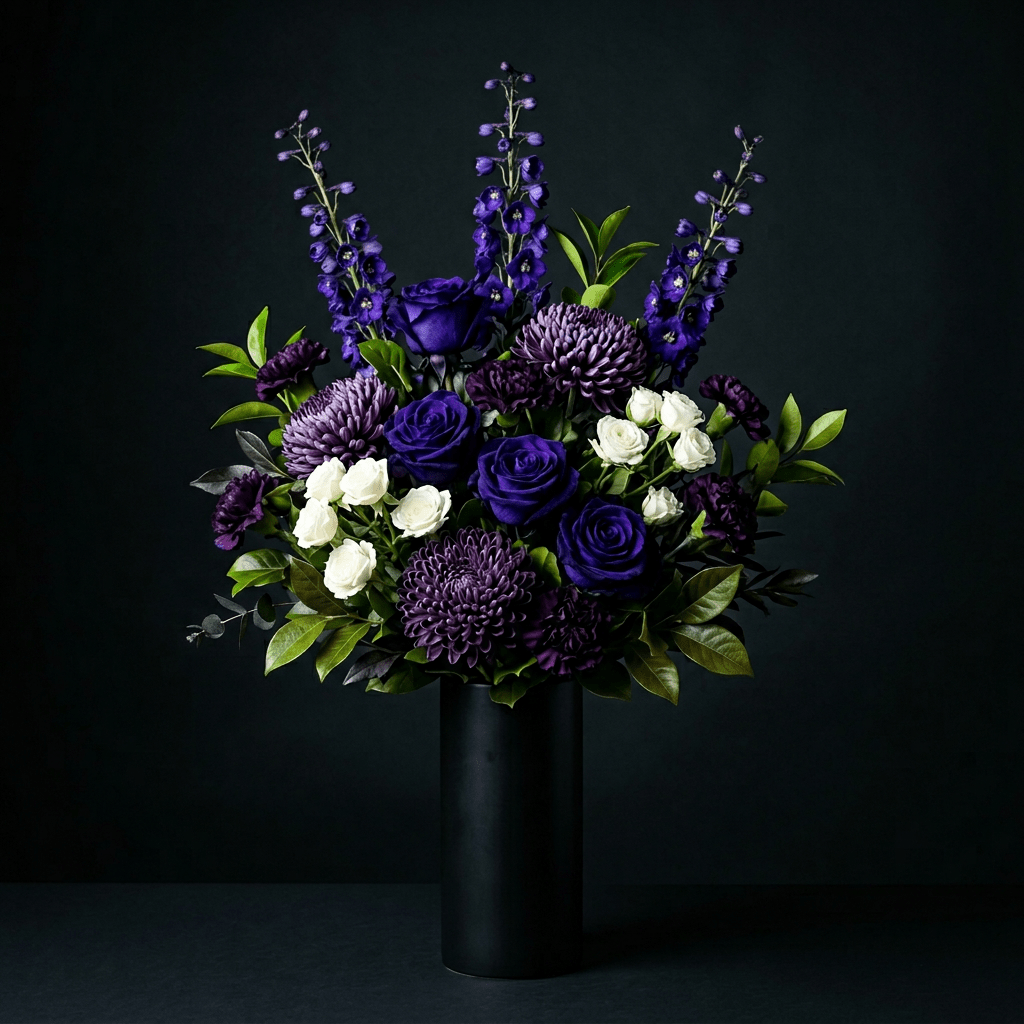 velvet knife flower arrangement macon ga florist