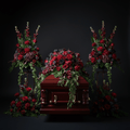 velvet tribute | luxe macon flower arrangement macon ga florist